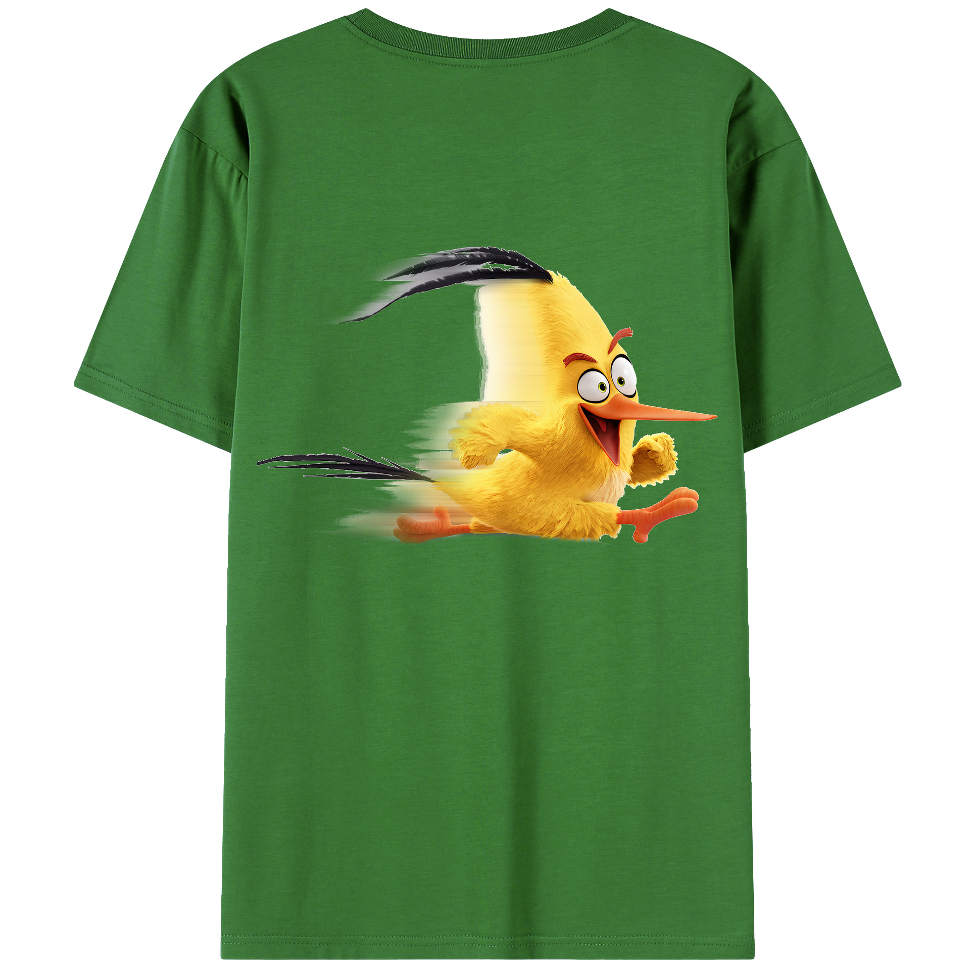 （画像用） Angry Birds アングリーバード レディース半袖Tシャツ(バックプリント)